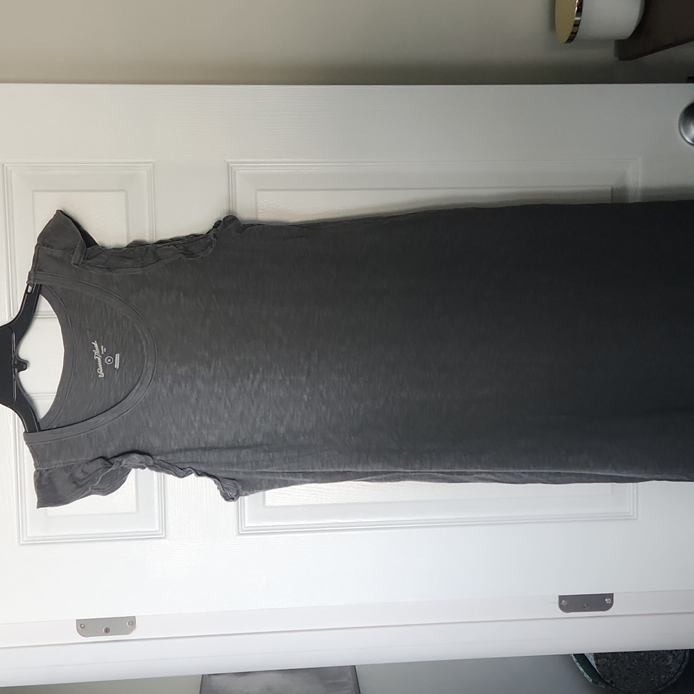 Heather Gray Midi Tshirt Dress sz XL